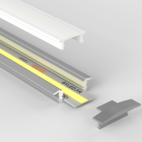 Profilé aluminium encastrable pour ruban LED - CRAFT - E03