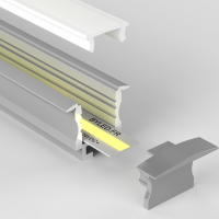 Profilé aluminium encastrable pour ruban LED - CRAFT - E05