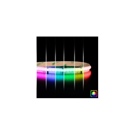 Ruban LED digital COB RGB - 8.6W/m - IP20 - 576 LED/m - WS2811 - 5m - 12V