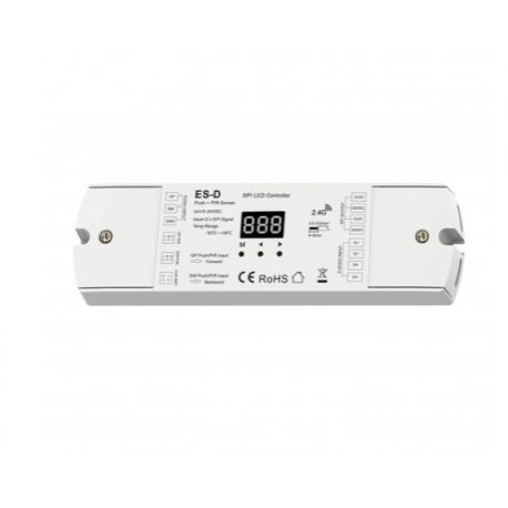 Contrôleur de ruban digital SPI universel - 10A - de 5 à 24V - ES-D