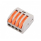 Connecteur rapide à levier – 4 pôles