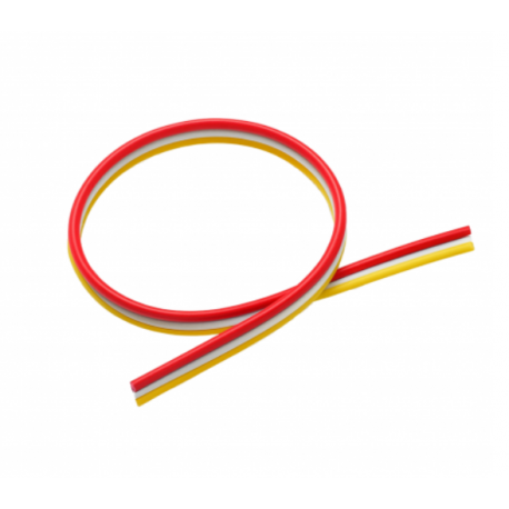 Câble plat pour ruban LED CCT / DIGITAL 3 x 0,50 mm² (au mètre)