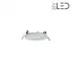 Dalle LED ronde 3 W encastrable - extra plate - SUNNY-3