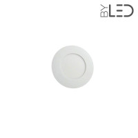 Dalle LED ronde 6 W encastrable - extra plate - SUNNY-6