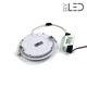 Dalle LED ronde 9 W encastrable - extra plate - SUNNY-9