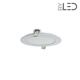 Dalle LED ronde 9 W encastrable - extra plate - SUNNY-9