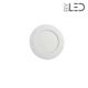 Dalle LED ronde 9 W encastrable - extra plate - SUNNY-9