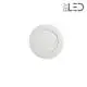 Dalle LED ronde 9 W encastrable - extra plate - SUNNY-9