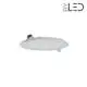 Dalle LED ronde 12 W encastrable - extra plate - SUNNY-12