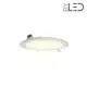 Dalle LED ronde 12 W encastrable - extra plate - SUNNY-12