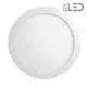 Dalle LED ronde 18 W encastrable - extra plate - SUNNY-18