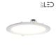 Dalle LED ronde 18 W encastrable - extra plate - SUNNY-18