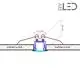 Profilé aluminium encastrable pour ruban LED - CRAFT - E05