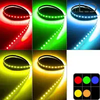 Ruban LED Mono couleur - 14,4W/m - IP20 - 60 LED/m - 5050 - 5m - 24V