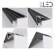 Profilé aluminium marches escaliers pour ruban LED - CRAFT - S01