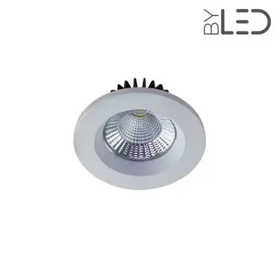 Spot LED encastrable fixe - IP64 - BBC - RT2012 - Cobyx 5W – Blanc