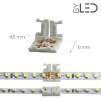 Jonction étroite pour ruban LED Mono 8 mm Plugg IP20