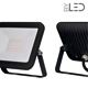 Shape – Projecteur LED ultra plat 50W Noir - 230V - extérieur/intérieur