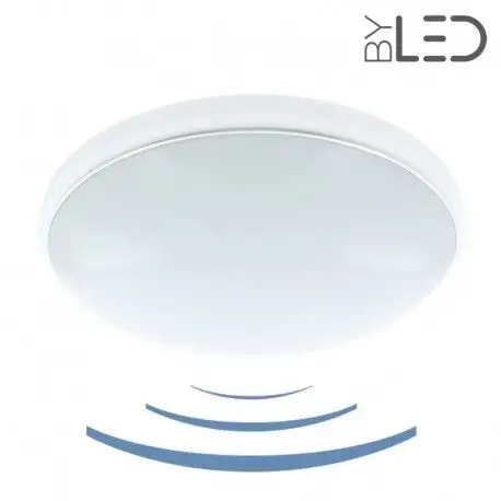 Plafonnier LED à détecteur 18W - GLOBE-18