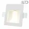 Spot LED encastré mural carré - 1W STAFF