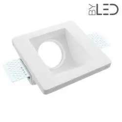 Spot encastrable en plâtre carré oblique STAFF - PEC04