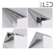 Profilé aluminium contre-marches escaliers pour ruban LED - CRAFT - S01