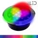 Spot LED encastré de sol inox 24V 12 W - Terra 12 - RGB