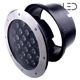 Spot LED encastré de sol inox 24V 12 W - Terra 12 - RGB