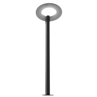 Borne de jardin LED 80 cm - Gris anthracite - 10W - Eclairage Jardin