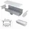 Profilé aluminium encastrable large ruban LED - E10