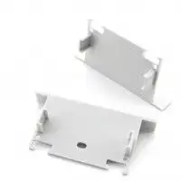 Embouts de finition pour profilé E10 (la paire)