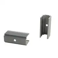 Clip de fixation alu pour tube néon flex R1023 (l'unité)