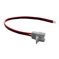 Connecteur ruban LED Mono 8 mm câble 13cm + click