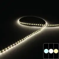 Mini ruban LED 5mm de large - 7,6W/m - IP20 - Blanc - 96 LED/m - 3528E - 5m - 24V