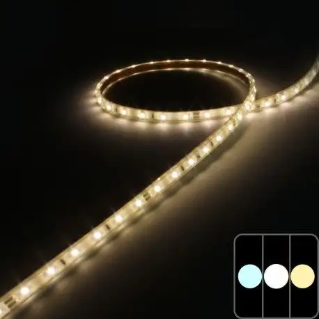 Mini ruban IP68 3528E - Blanc - 4,8W/m - 60 LED/m - 5m
