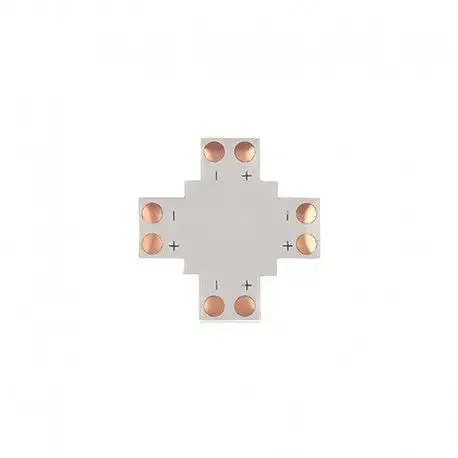 Connecteur en X à souder pour ruban LED