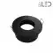 Spot encastrable collerette ronde convex SPLIT - Noir