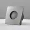 Spot encastrable collerette carrée convex SPLIT - Chrome