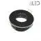 Collerette pour support GU10 - Ronde flat SPLIT - Canon de fusil