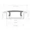Profilé aluminium encastrable pour ruban LED - CRAFT - E03