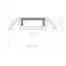 Profilé aluminium plat pour ruban LED - CRAFT - 11