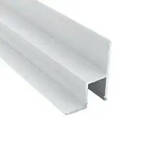 Profilé aluminium laqué blanc cornière plafond et mur pour ruban LED - B01 - CRAFT