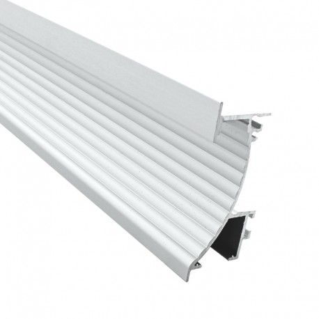 Profilé aluminium encastré mural pour ruban LED - CRAFT - M02