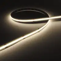 Ruban COB lumière continue - 15W/m - IP20 - Blanc - 480 LED/m - 5m - 24V