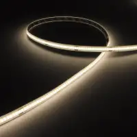 Ruban COB lumière continue - 8W/m - IP20 - Blanc - 320 LED/m - 5m - 24V