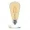 Ampoule LED à filament Edison - Ambrée – 6W - E27 - Dimmable