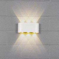 Applique LED murale blanche triple direction 6W - Focal