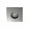 Spot encastrable collerette carrée convex SPLIT - Chrome