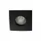 Spot encastrable collerette carrée convex SPLIT - Noir