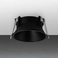 Spot encastrable anti-éblouissement IP20 - GU10 - Noir - Galla